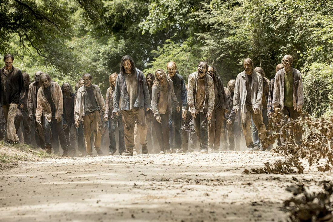 Los zombis de The Walking Dead