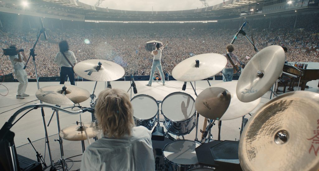 El biopic 'Bohemian Rhapsody' nos narra una década de éxitos de Queen.