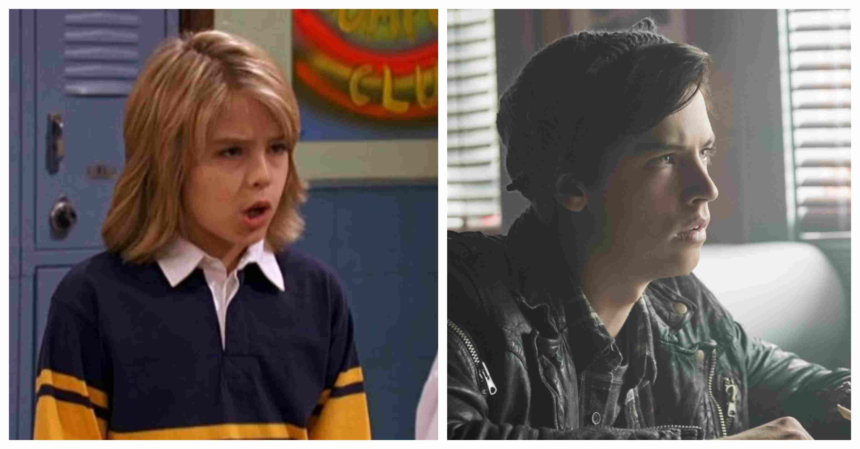 Cole Sprouse antes y después