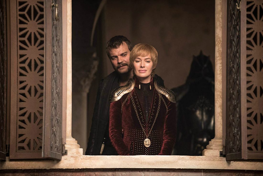 Una escena del 8x04 de 'Juego de Tronos' con Cersei y Euron