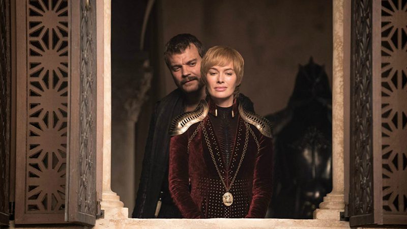 Una escena del 8x04 de 'Juego de Tronos' con Cersei y Euron