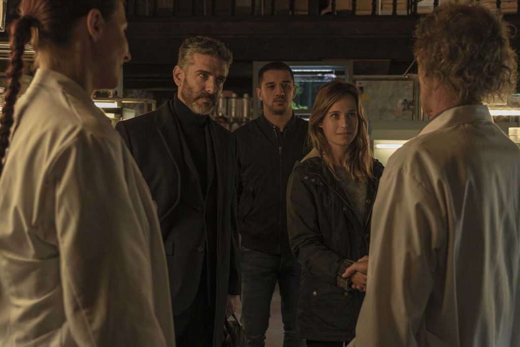 Marta Etura da vida a la inspectora Amaia Salazar.