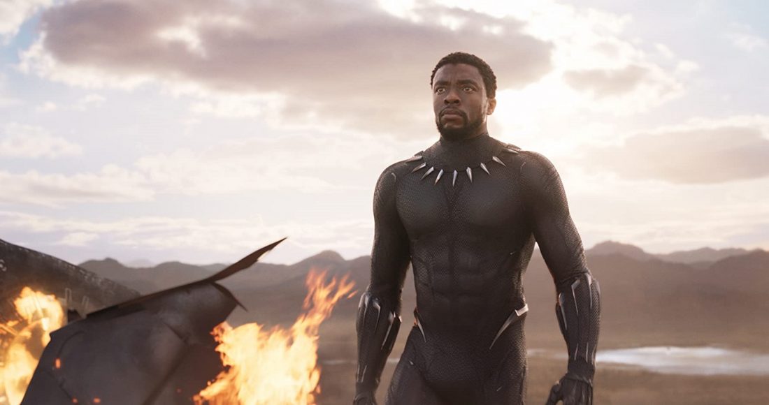 Chadwick Boseman como 'Black Panther'