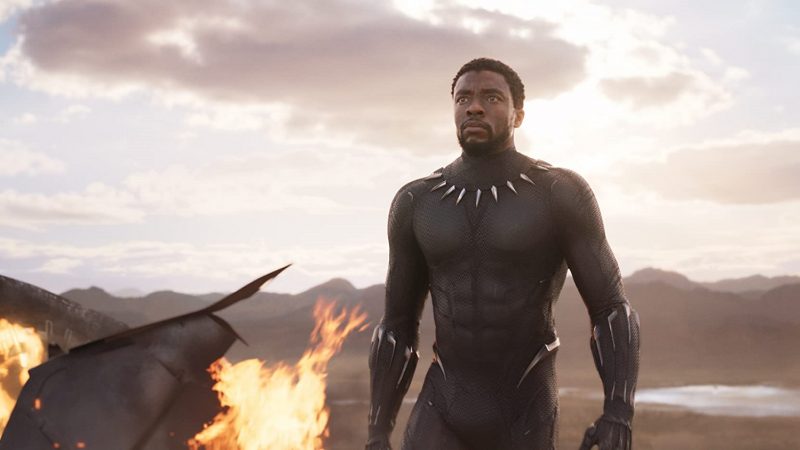 Chadwick Boseman como 'Black Panther'