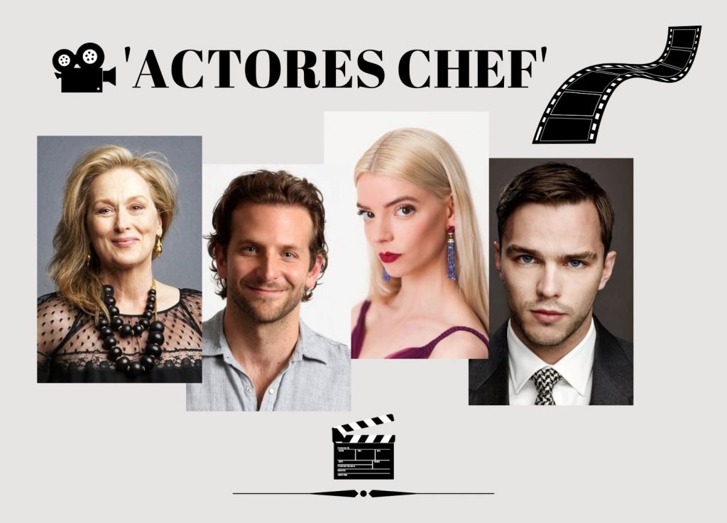 Películas de chefs y los mejores actores