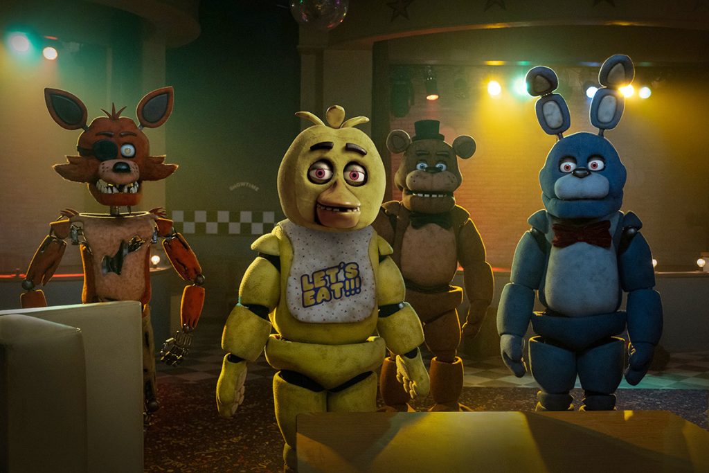 five nights at freddy's personajes