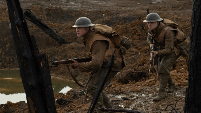 ‘1917’ está rodada en plano secuencia, pero con “trampa”
